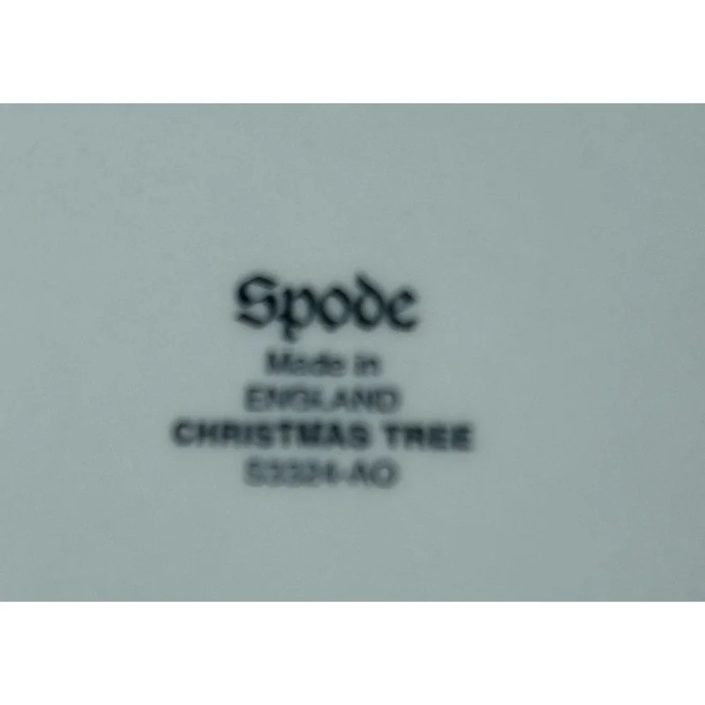 A Spode Christmas Tree S3324 Dinner Plate 10-3/4